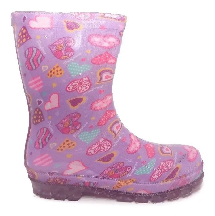 Bota De Lluvia Estampada