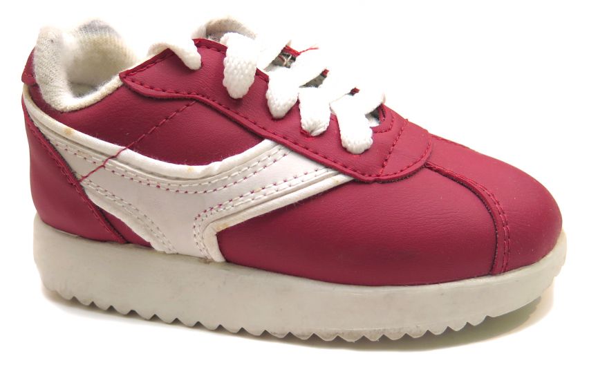 Zapatilla Cuerina Cordon