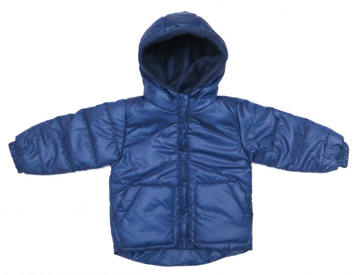 Campera Varon Lisa Con Polar Interior