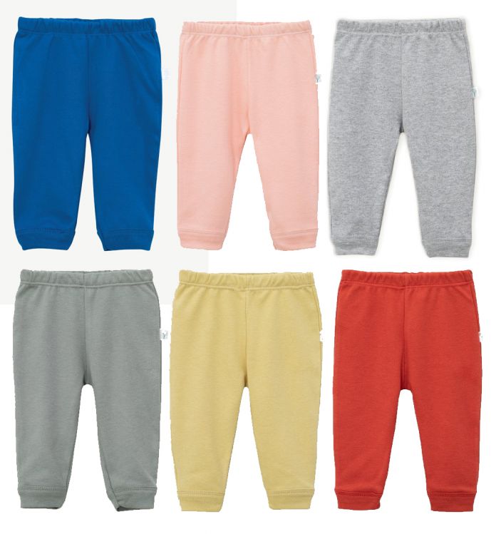 Pantalon De Algodon Sin Pie Liso