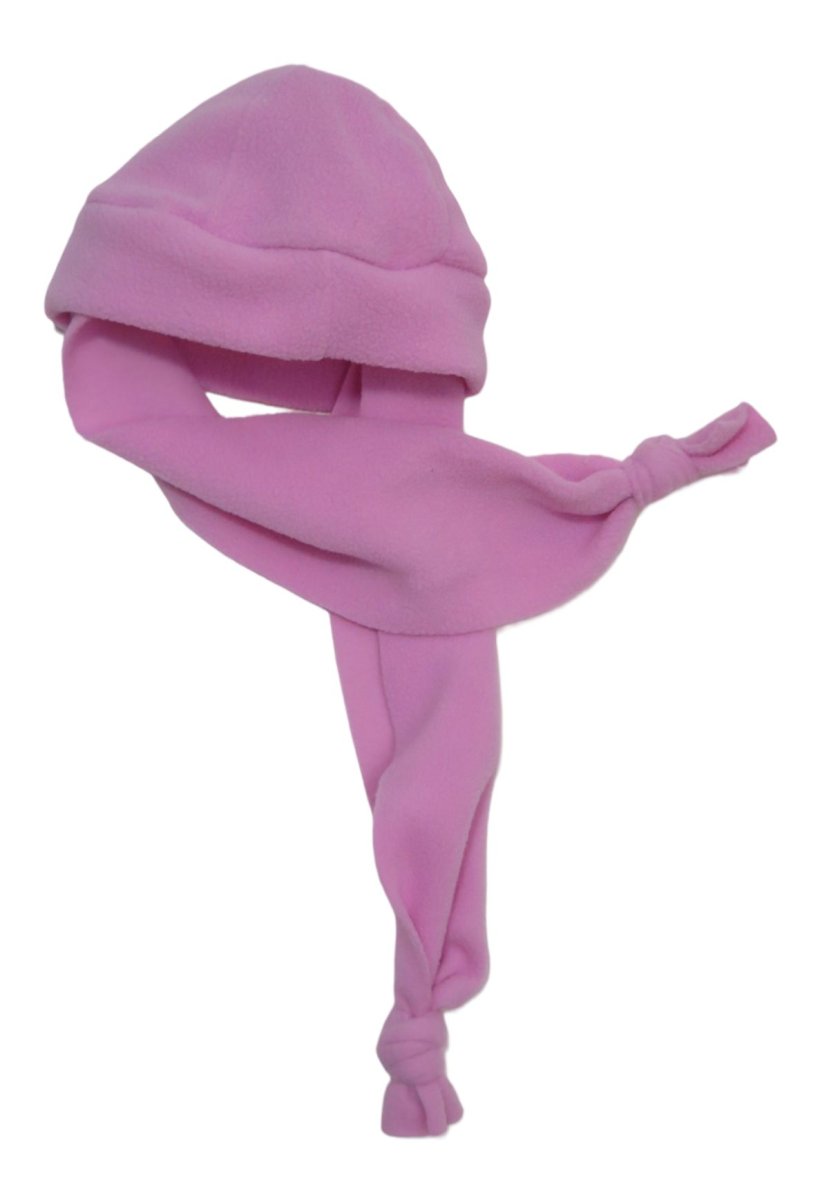 Gorro Polar Con Bufanda Con Nudo Susana