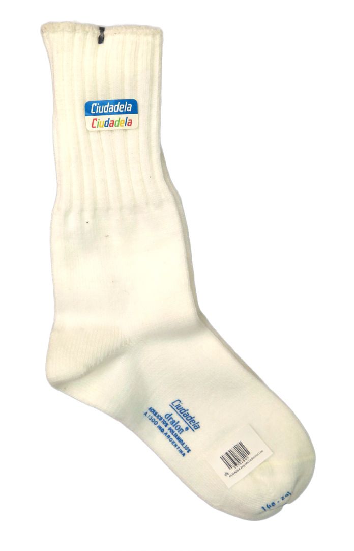 Media Zoquete De Cashmilon Liso