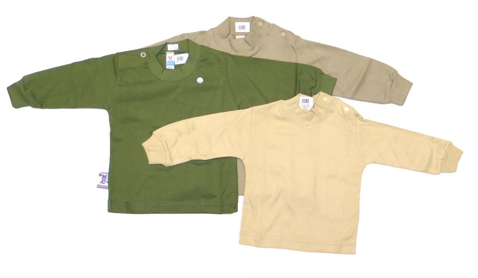 Media Polera de Algodon Lisas