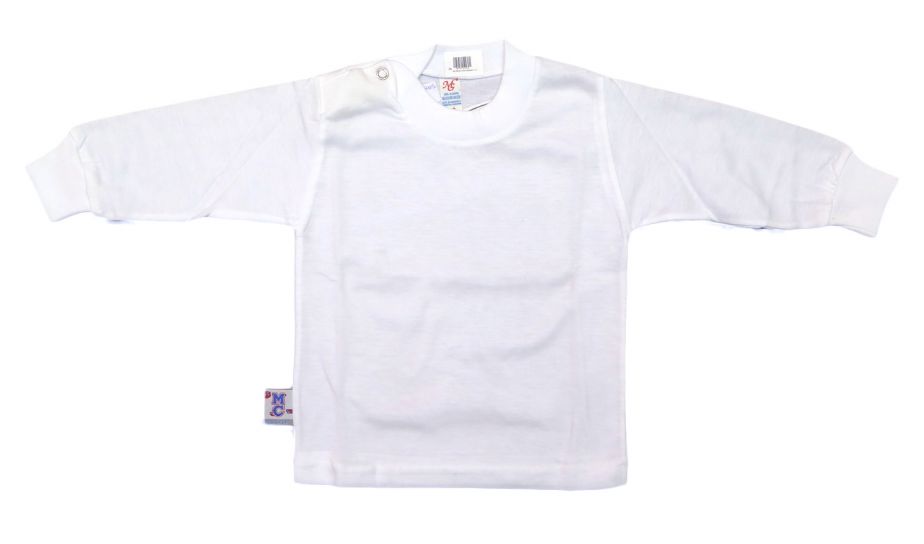 Media Polera de Algodon Lisas