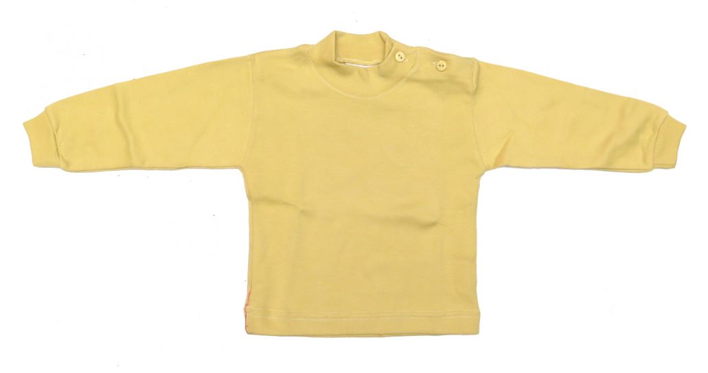 Media Polera de Algodon Lisa