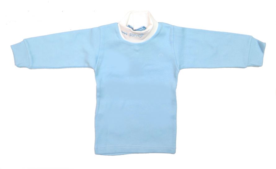 Media Polera de Algodon Lisa