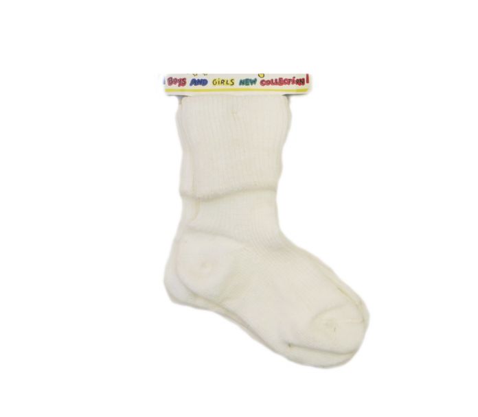 Media Zoquete De Cashmilon Liso Puño Rebatible