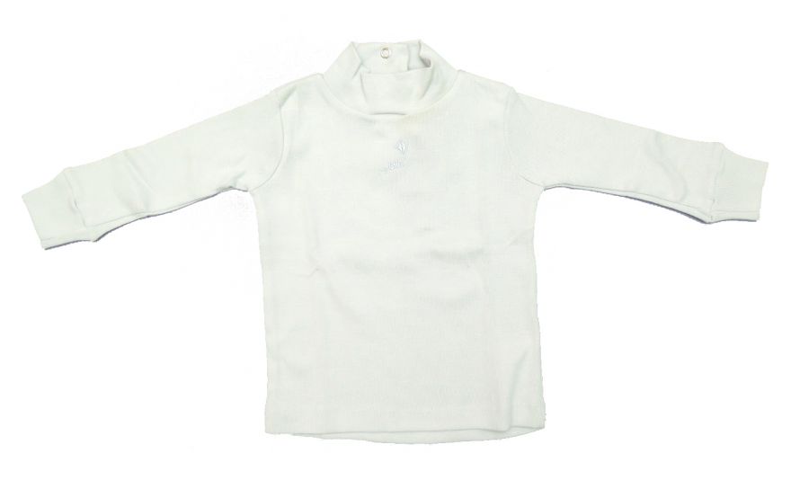 Media Polera de Algodon Lisa