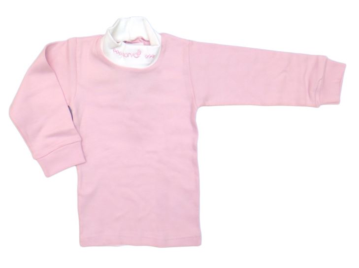 Media Polera de Algodon Lisa