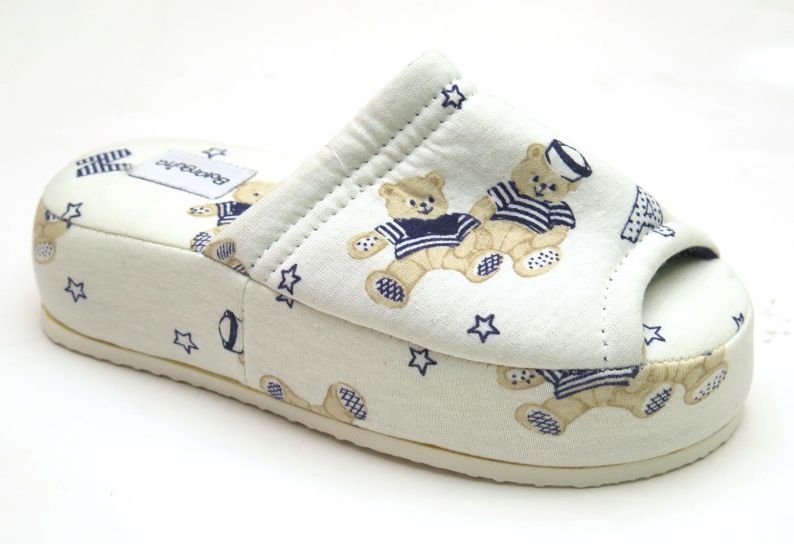 Chinela Pantuflon Algodon Estampada