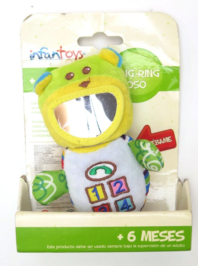 Telefono Peluche Oso Con Sonido - Ring Ring Oso