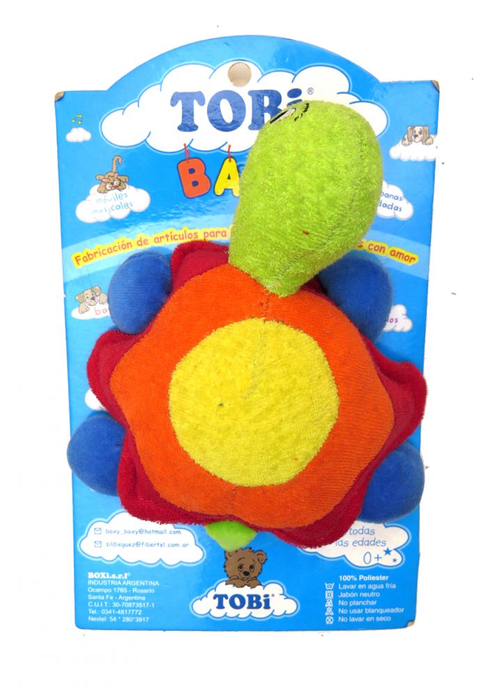 Sonajero Peluche Tortuga