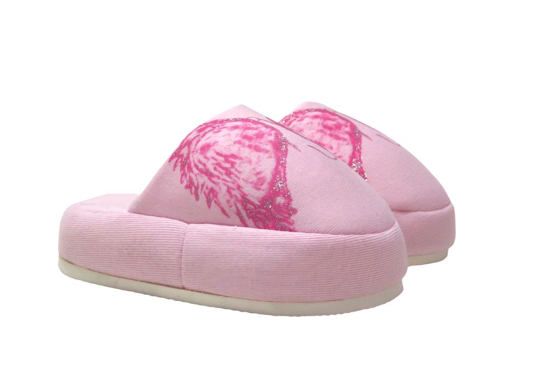 Pantuflon Angel con Brillo