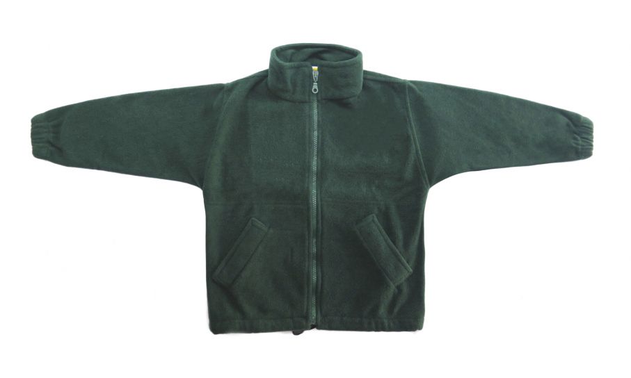 Campera de Polar con Cierre Lisa