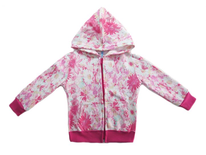 Campera Friza Estampada M/Larga
