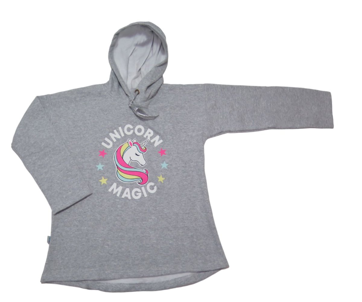 Buzo de Friza con Capucha Unicornio