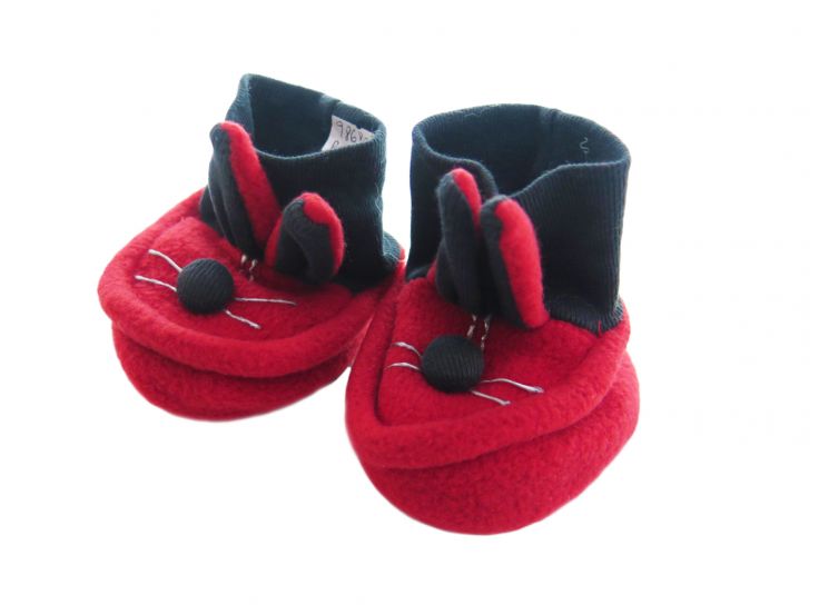 Botita Polar con Puño en forma de Conejo