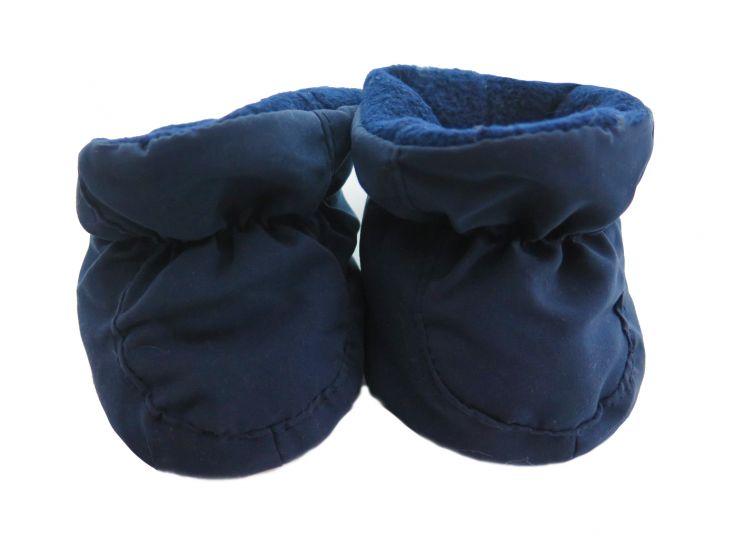 Botita De Microfibra Forrada En Polar Con Base Antideslizante