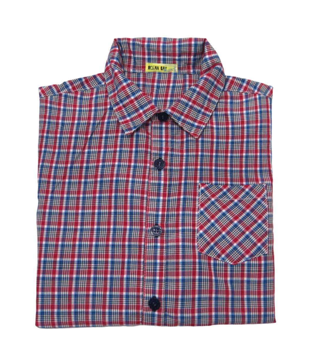 Camisa Escocesa Acrocel Manga Larga