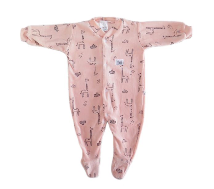 Enterito De Plush Estampado Jirafa