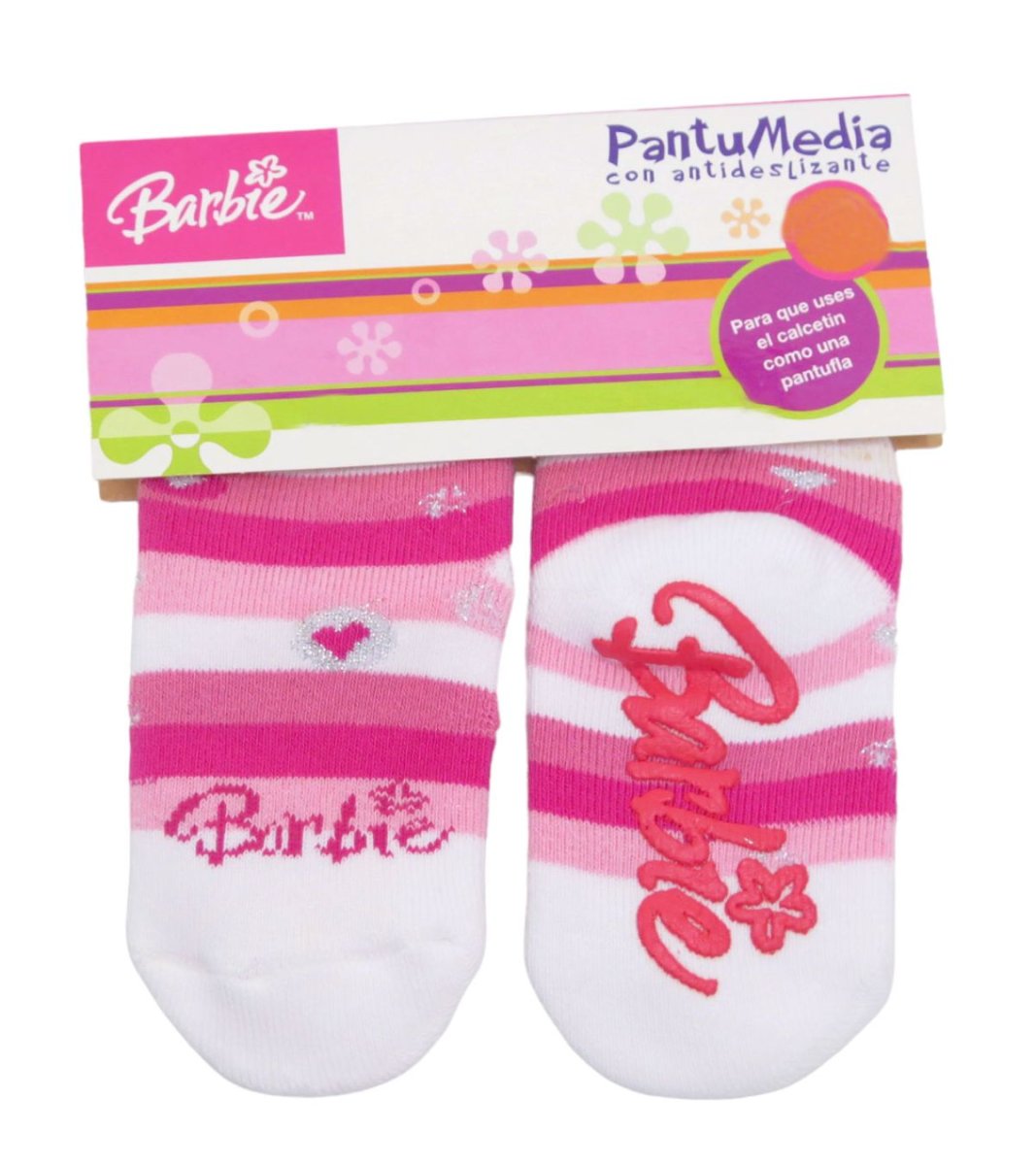 Medias Barbie Antideslizantes - Zoquetes Pantumedias