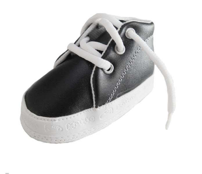 Bota Botita Cuerina Con Cordon