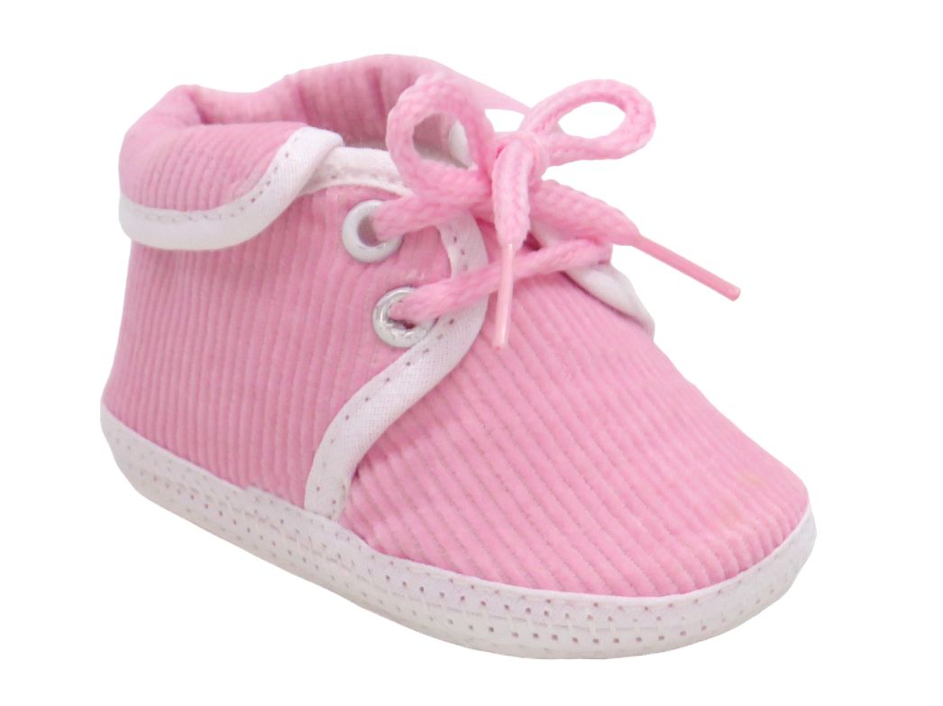 Botita sin Base Corderoy Liso Estampada