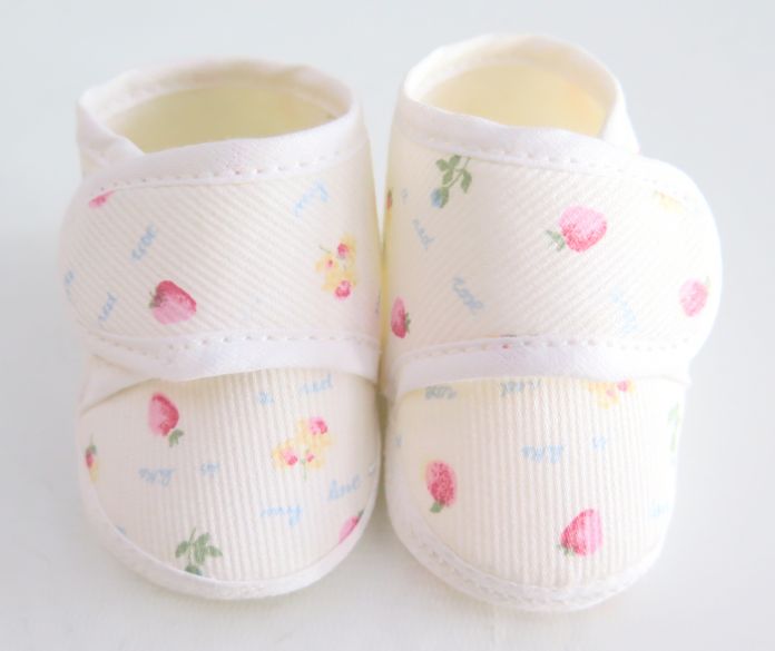 Bota Velcro Corderoy sin base Lisa Estampada