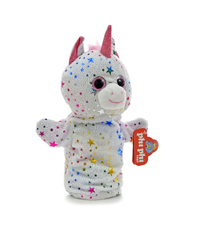 Titere Marioneta Unicornio - 22 Cm