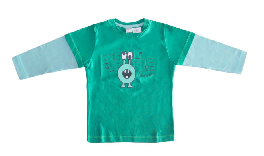 Remera Manga Larga Estampada