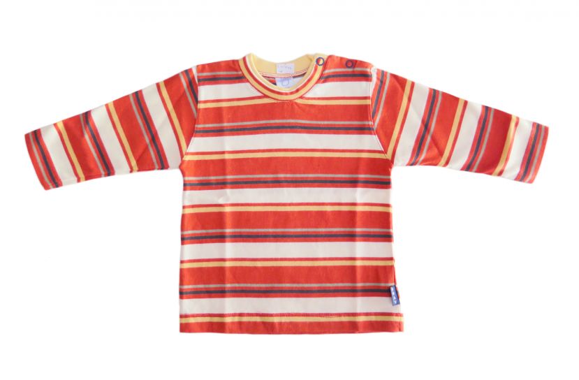 Remera Manga Larga Rayada