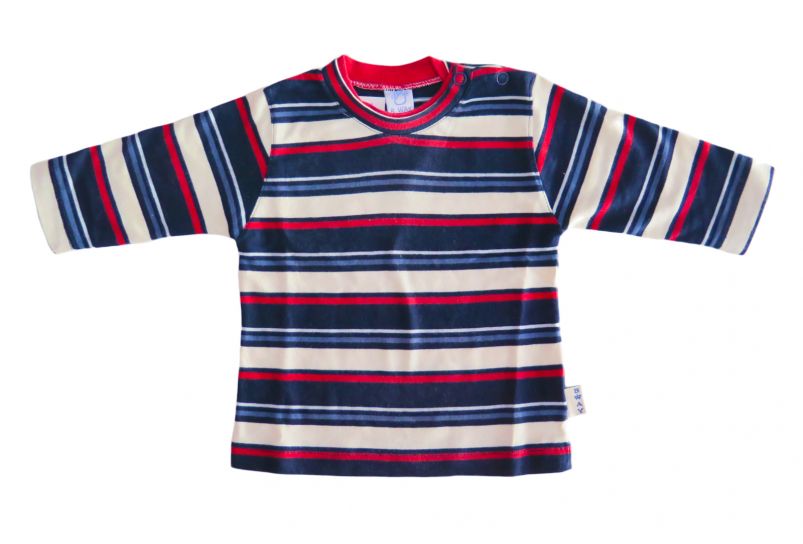 Remera Manga Larga Rayada