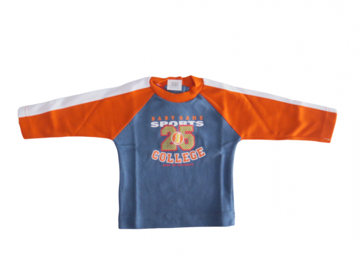 Remera Manga Larga Baby Game estampada