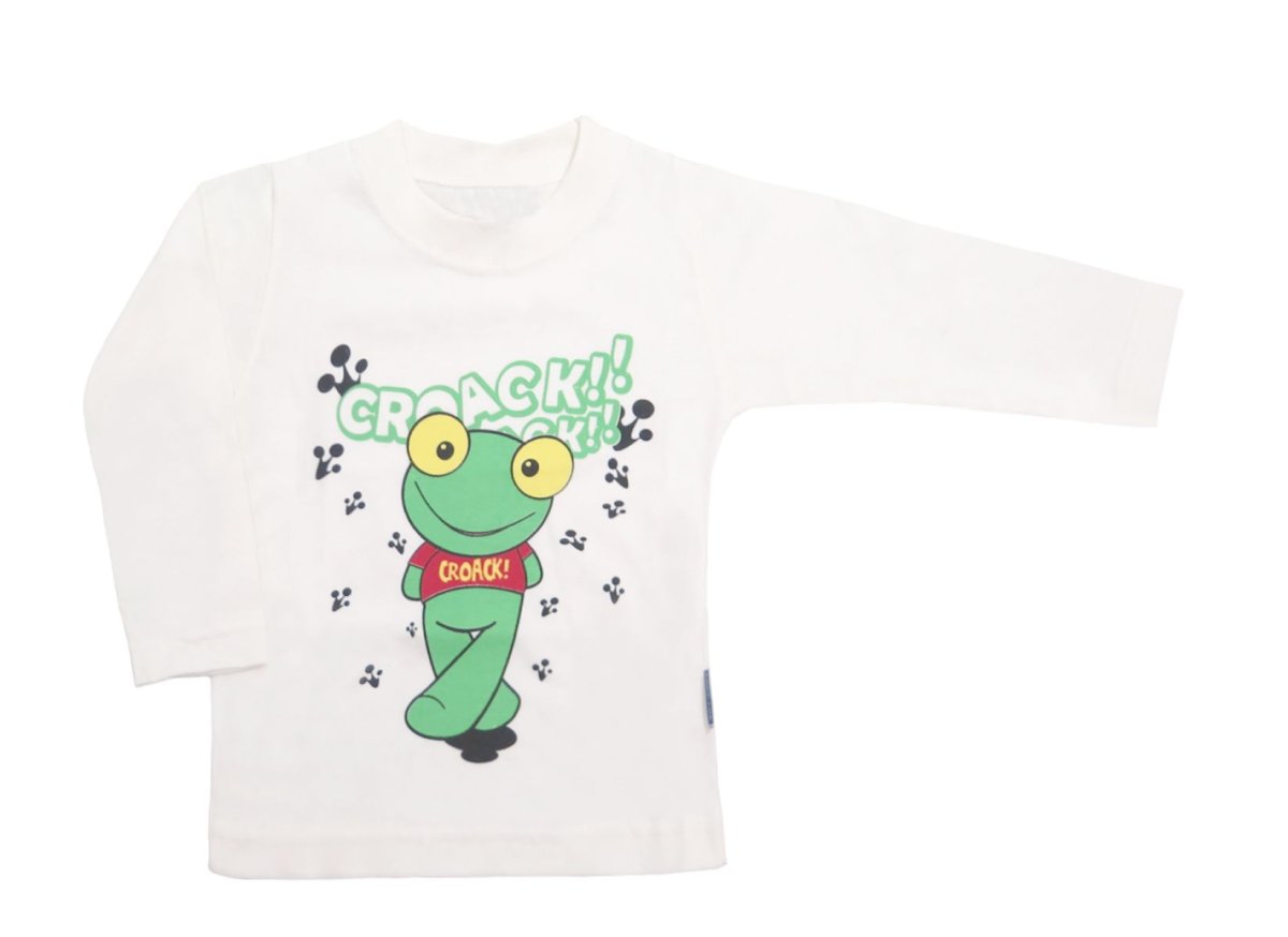 Remera Manga Larga Estampado Sapo