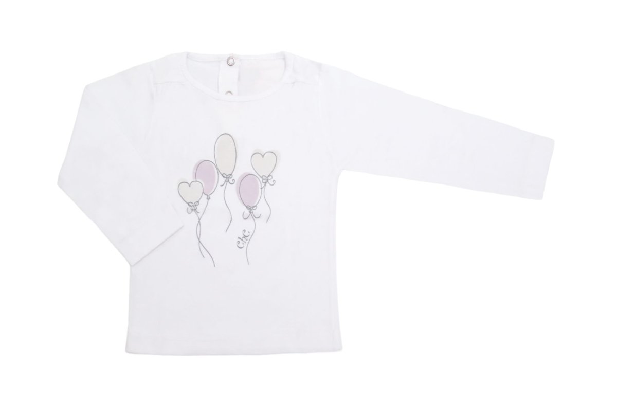 Remera Manga Larga Globitos