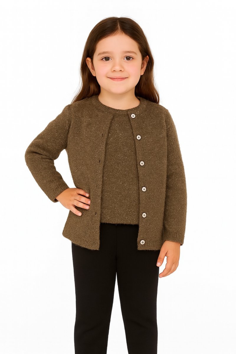 Twing Saco y remera lisa con brillo