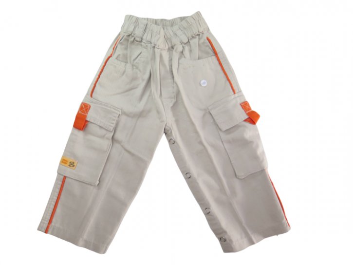 Pantalon Gabardina Cargo con y sin Botones