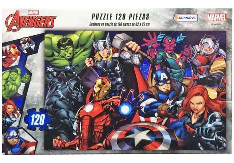 Puzzle Rompecabezas Marvel Avengers - 120 Piezas