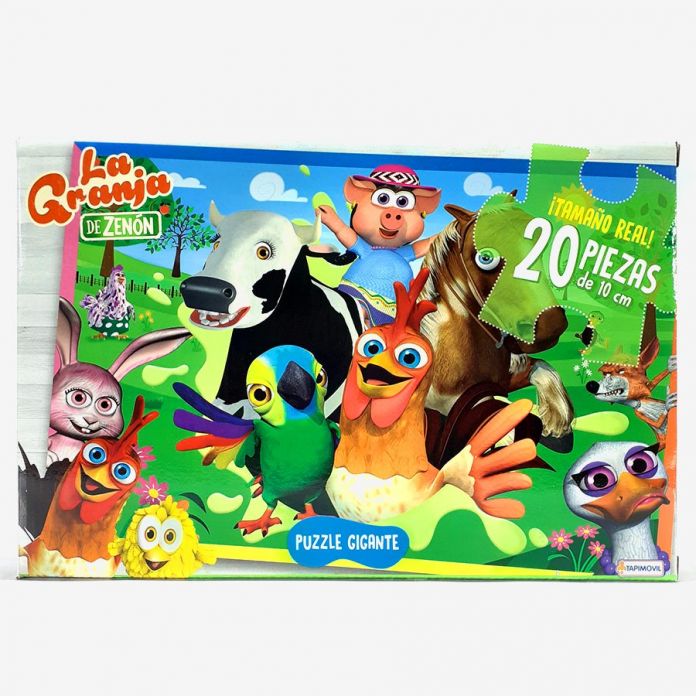 Puzzle Rompecabezas Gigante La Granja De Zenon - 20 Piezas