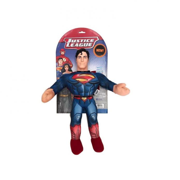 Muñeco Soft Liga De La Justicia Superman - Justice League - Cabeza De Goma