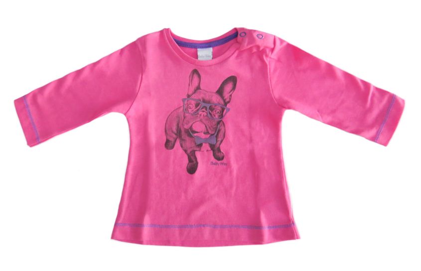 Remera manga larga Estampado Bull Dog