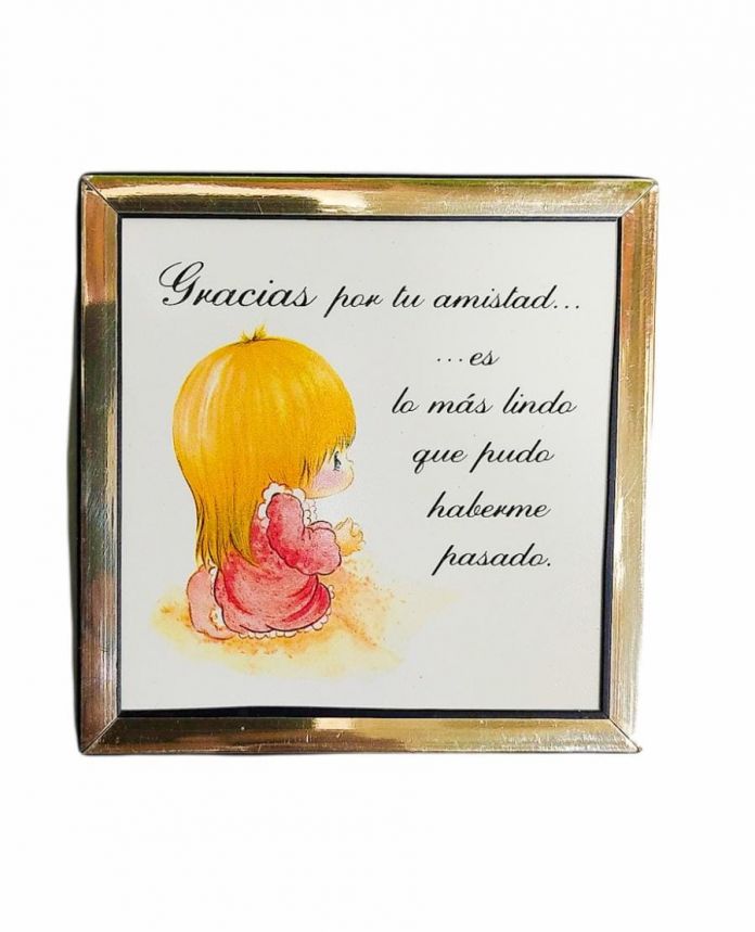 Cuadritos con dedicatoria