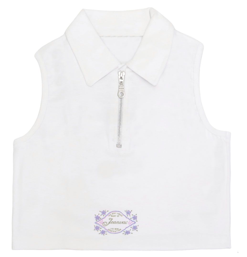 Top Deportivo Con Cuello y Cierre