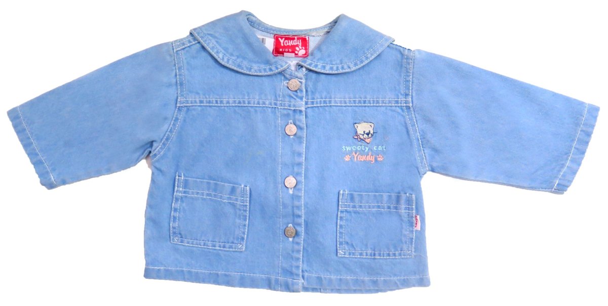 Campera Jean Cuello Bebe