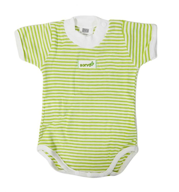 Body Rayado Manga Corta