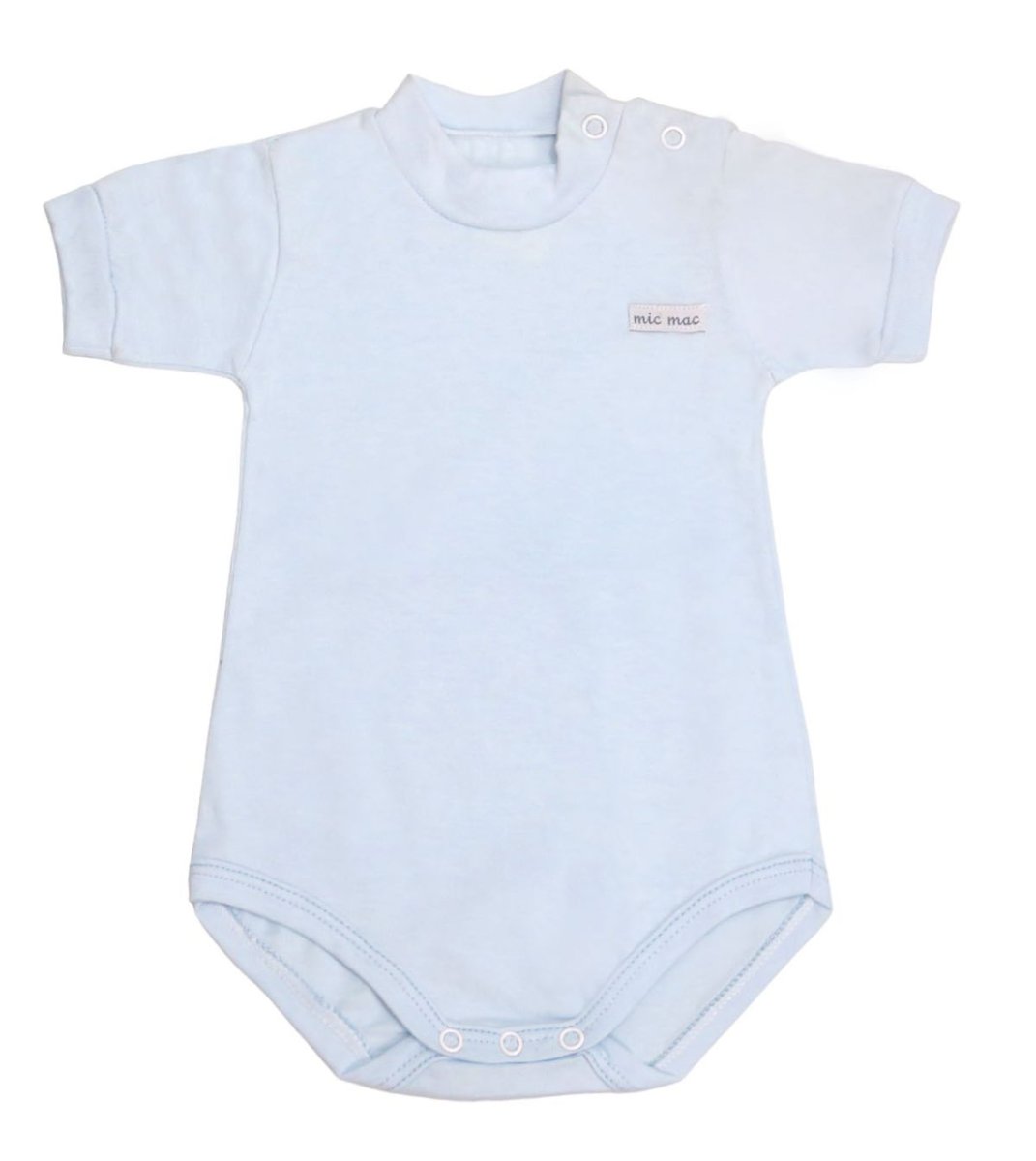 Body Algodon Manga Corta Liso