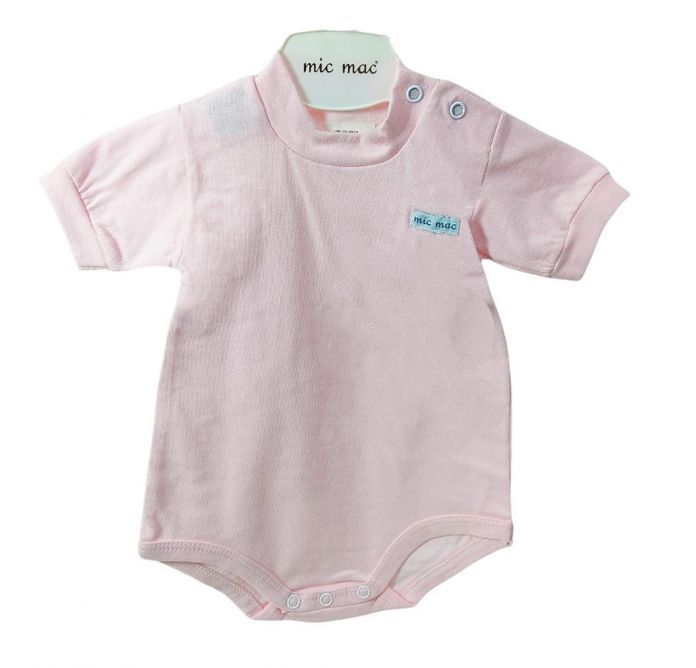 Body Algodon Manga Corta Liso