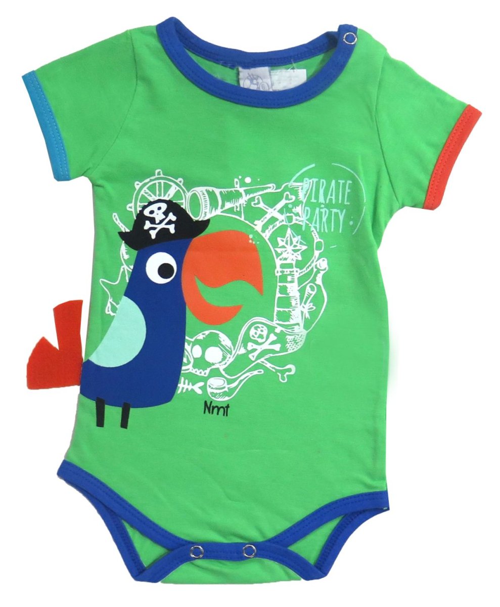 Bodys Varon Estampado Loro