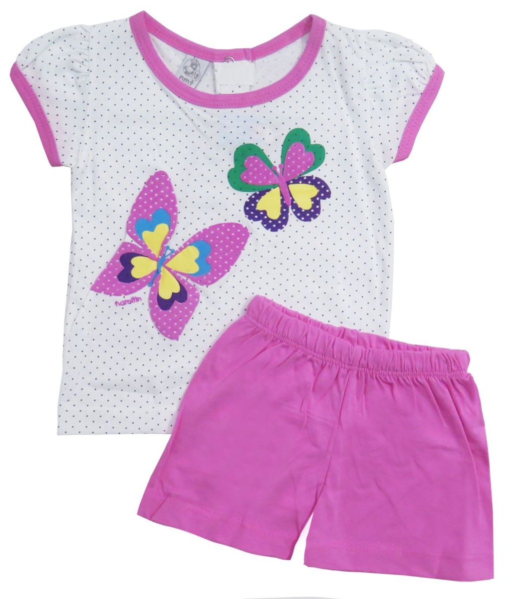Conjunto Nena Remera M/C Short Algodon