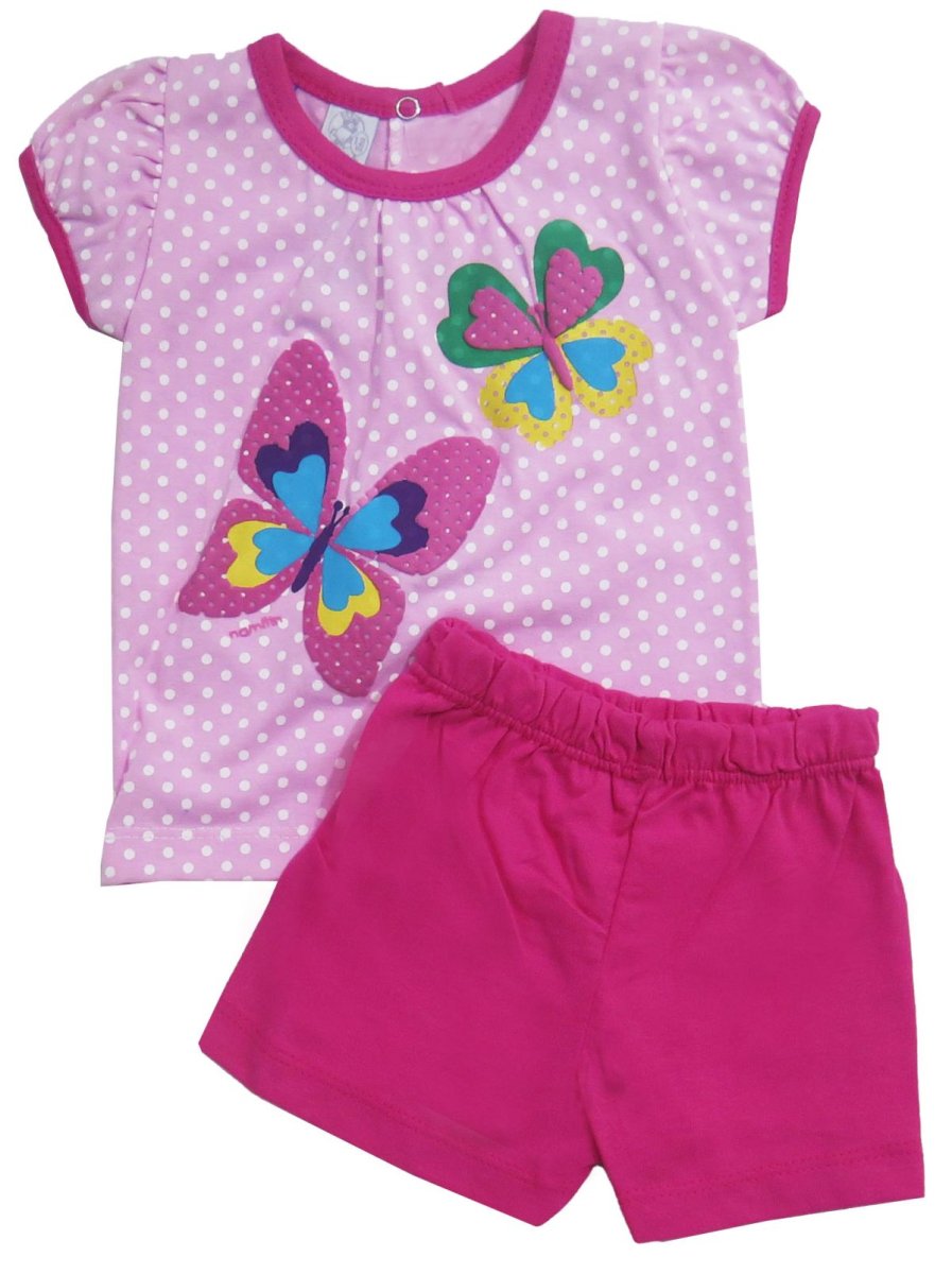 Conjunto Nena Remera M/C Short Algodon
